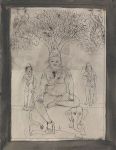 Figur aus Indus Sabha von Gangaram Chintaman Tambat