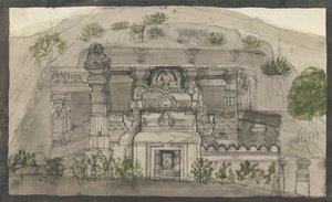 Außenansicht der Indus Sabha von Gangaram Chintaman Tambat