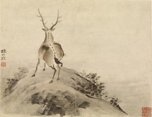 Hirsch von Gao Qipei