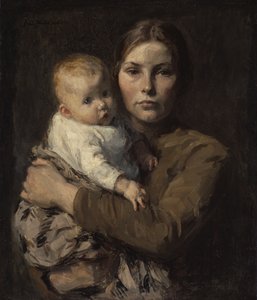 Mutter und Kind, ca. 1906