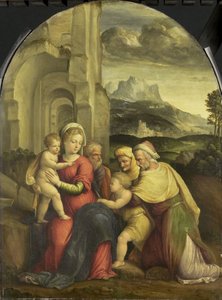 Die Heilige Familie von Garofalo
