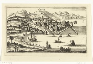 Ansicht von Chios