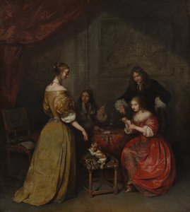 Die Kartenspieler, ca. 1665