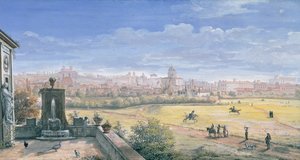 Ansicht von Rom, 1665