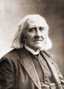Porträt von Franz Liszt von Nadar. Fotografie des 19. Jahrhunderts von Gaspard Felix Tournachon Nadar
