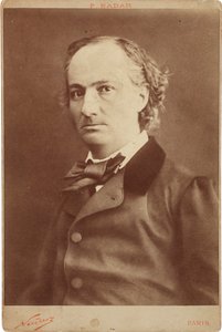 Porträt von Charles Baudelaire 1821-1867, ca. 1855 von Gaspard Félix Nadar