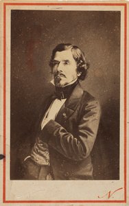 Porträt von Eugène Delacroix 1798-1863, 1858 von Gaspard Félix Nadar