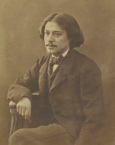 Porträt des Autors Alphonse Daudet 1840-1897, ca. 1860 von Gaspard Félix Nadar