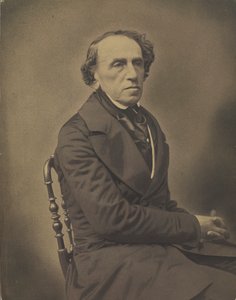Porträt des Komponisten Giacomo Meyerbeer 1791-1864, 1853-1854 von Gaspard Félix Nadar