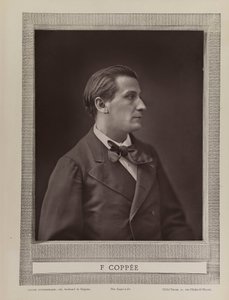 Porträt des Dichters François Coppée, c. 1875 von Gaspard Félix Nadar