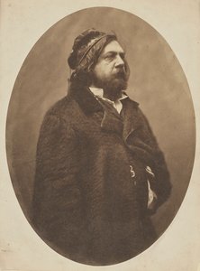 Porträt des Dichters Théophile Gautier, 1811-1872, ca. 1856 von Gaspard Félix Nadar
