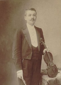 Porträt des Geigers und Komponisten Henri Marteau 1874-1934 von Gaspard Félix Nadar