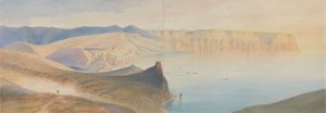 Kap Aia und Balaklava Bucht, 1854 von Gaspard Le Marchant Tupper