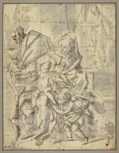Heilige Familie mit dem kleinen Johannes dem Täufer
