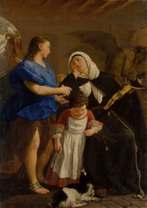 Heilige Margareta von Cortona, ca. 1758 von Gaspare Traversi