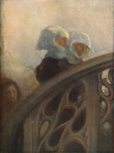 Eine Studie von Nonnen, ca. 1896 von Gaston La Touche