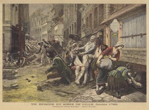 Eine Episode aus der Belagerung von Lille (Oktober 1792) von Gaston Melingue