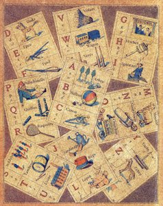 4. Umschlag von ABC des joujoux ou Alphabet des petits von Gaston Quenioux