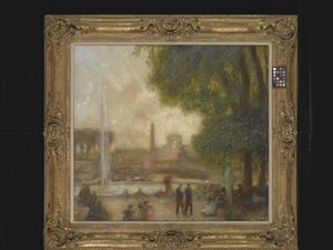 Der Teich in den Tuilerien