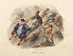 Der Aufstieg zum Vesuv von Gatti and Dura