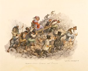 Der Aufstieg zum Vesuv