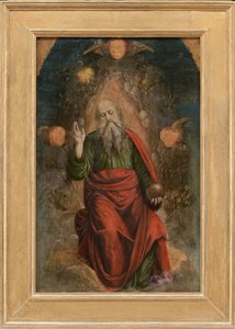 Gott der Vater segnet, 1508-09 von Gaudenzio Ferrari