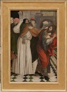 Joachim wird aus dem Tempel vertrieben von Gaudenzio Ferrari