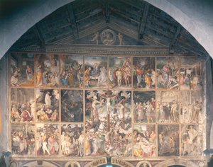Leben und Passion Christi, Fresko von Gaudenzio Ferrari, 1513 von Gaudenzio Ferrari
