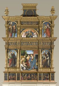 Geburt Christi und das letzte Abendmahl, Polyptychon