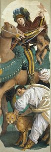 Die Anbetung der Könige (rechter Flügel), 1541-1542