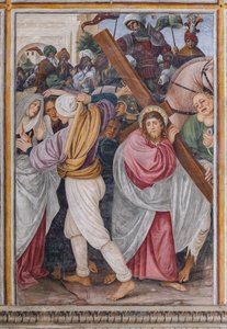Der Aufstieg nach Golgatha (Detail) von Gaudenzio Ferrari
