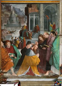Die Taufe der Prinzen von Marseille in Rom