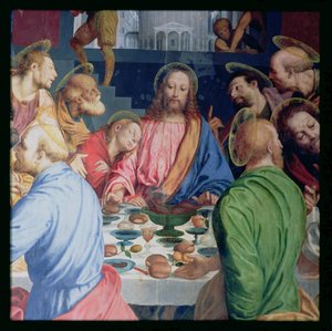 Das letzte Abendmahl (Detail)