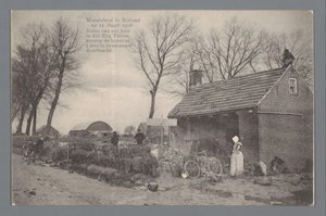 Überschwemmung in Zeeland am 12. März 1906