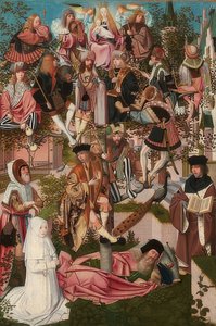 Der Baum Jesse (Der Heilige Baum) von Geertgen Tot sint Jans