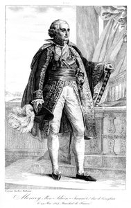 Bon Adrien Jeannot de Moncey 1754-1842, Marschall von Frankreich, 1839