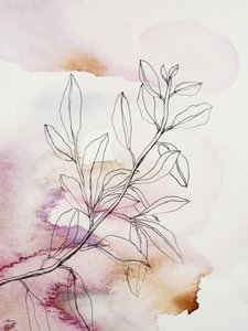 Weicher Botanischer Zweig von Gemma Bardot