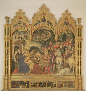 Anbetung der Könige Altarbild, 1423