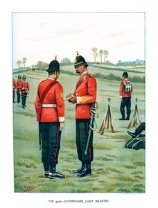 Das 43. Oxfordshire Leichte Infanterie