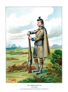Die Londoner Schotten, um 1890