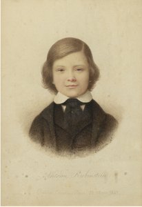 Anton Rubinstein 1829-1894, im Alter von 12 Jahren, 1841 von Geoffroy Alphonse Chocarne