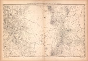 Geologischer und geographischer Atlas von Colorado und angrenzenden Gebieten
