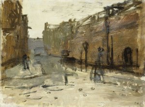 De Baan in Rotterdam von Georg-Hendrik Breitner