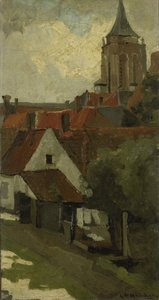 Der Turm von Gorkum von Georg-Hendrik Breitner