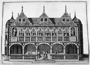 Schlossdesign, 1664 von Georg Andreas Bockler