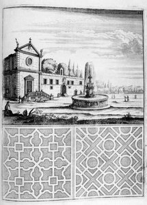 Haus-, Brunnen- und Gartendesign, 1664 von Georg Andreas Bockler