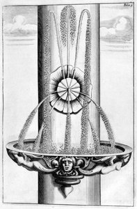 Ornamentaler Brunnenentwurf, 1664