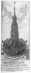 Titelseite von Architectura Curiosa Nova