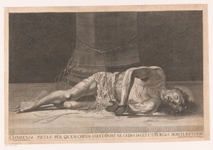 Christus nach der Geißelung von Georg Andreas Wolfgang