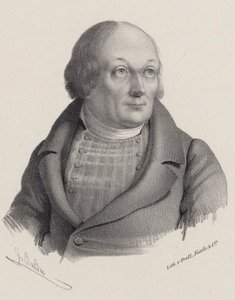 Porträt von Hans Georg Nägeli 1773-1836, ca. 1840 von Georg Balder